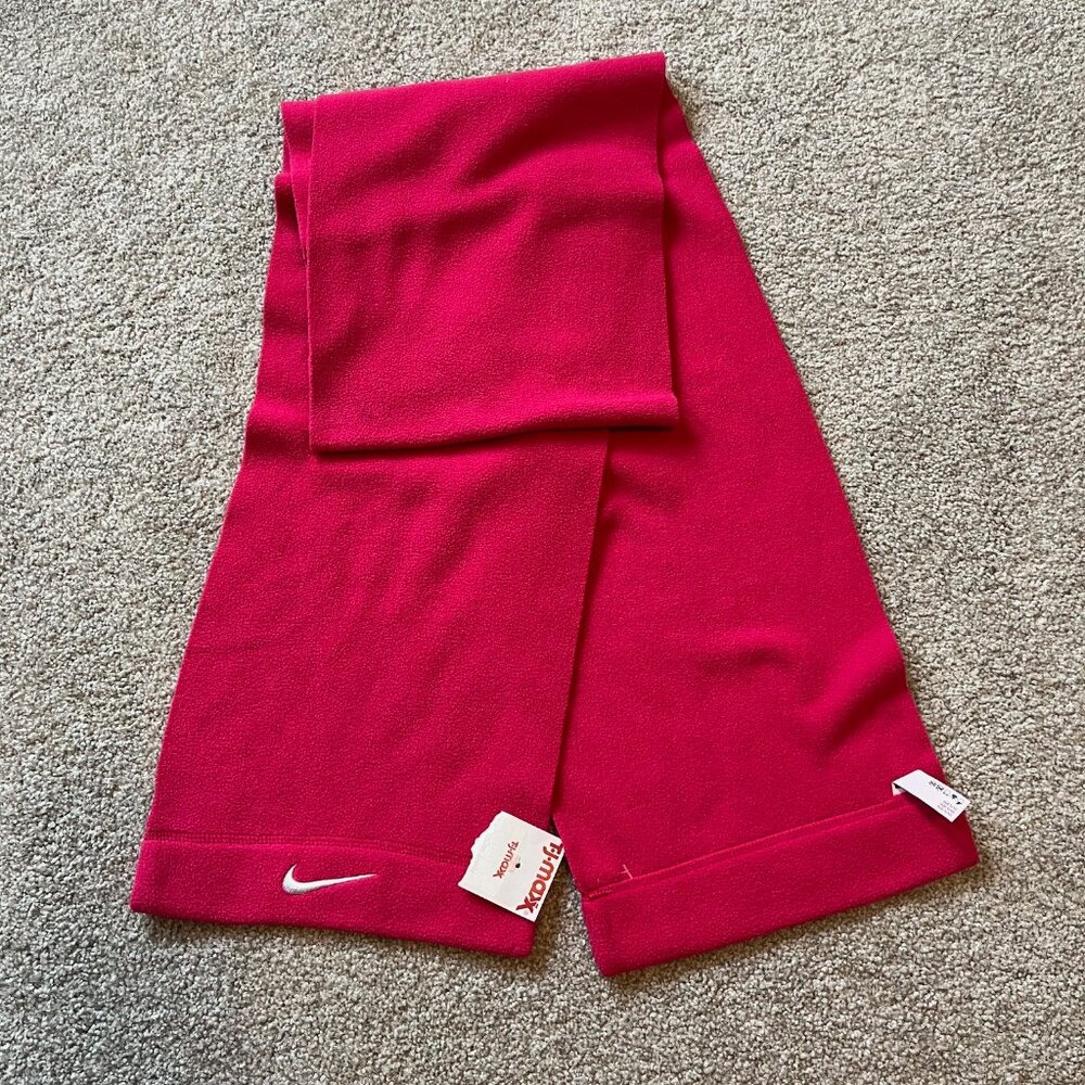 Nike Fleece Hot Pink Scarf NWT